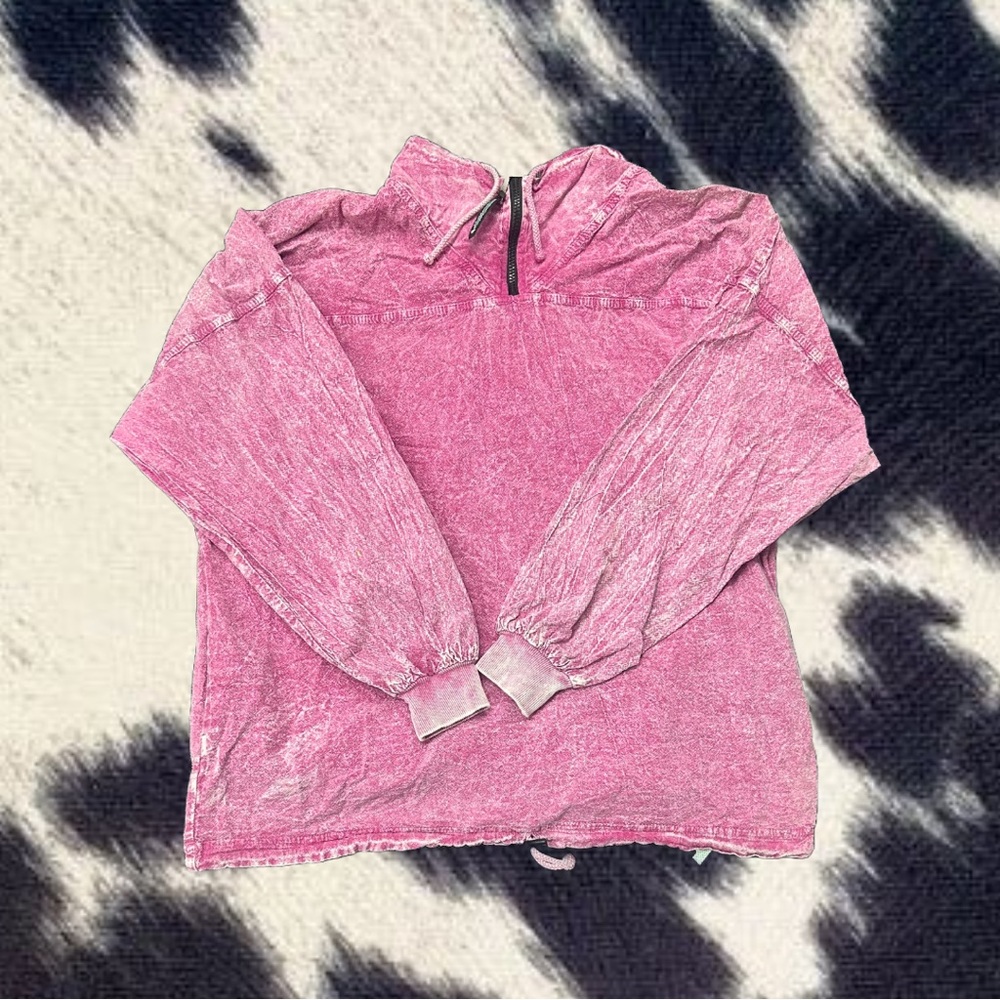 80s Half Zip Windbreaker